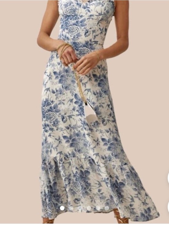 Reformation Dresses & Skirts - Reformation Blue and White Floral Maxi Dress